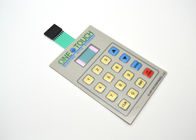 Płaski / wytłaczany przycisk membranowy Przełącznik klawiatury z wyświetlaczem LCD