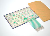 Metalowa klawiatura membranowa Przełącznik klawiatury do pilota 110 mm x 70 mm