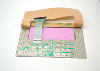 Tłoczony membranowy przełącznik PET z różowym kolorowym przezroczystym wyświetlaczem