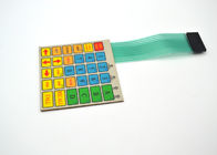 Płaska / wytłaczana klawiatura z membraną dotykową, przyciskowy przełącznik membranowy