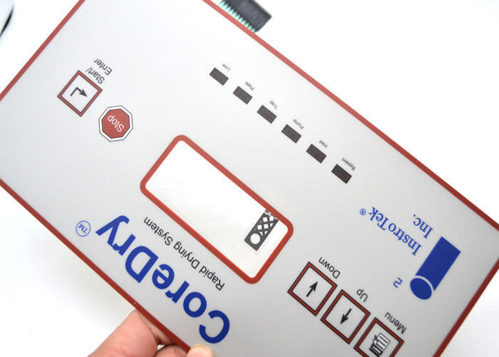 Bezdotykowa klawiatura z płaskimi membranami do systemu szybkiego suszenia rdzenia na sucho