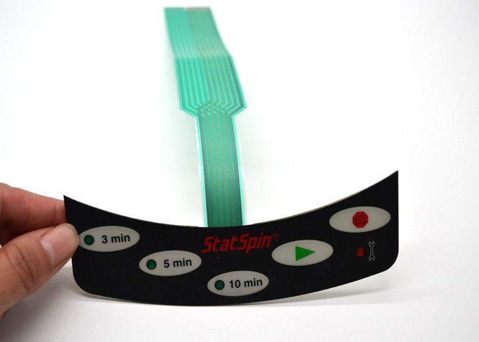 Tactile Flat Metal Dome Membrane Switch, klawiatura membranowa ROHS ISO
