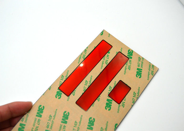 Push Button Metal Dome Membrane Switch z kolorowym przezroczystym okienkiem