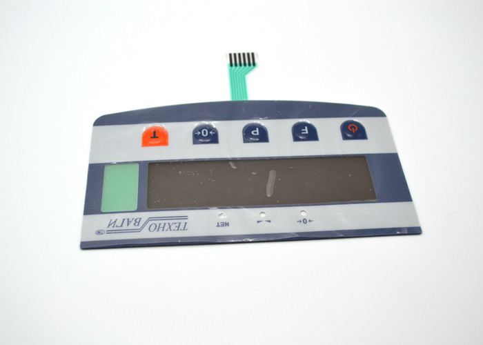 Dampproof Tactile Membrane Switch Panel klawiatury 150mm x 80mm OEM / ODM